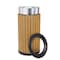 Alpine Industries 32 gal Round Outdoor Can, Cedar, Steel + Plastic wood, 20 in ALP4400-01-CD - alternate 4